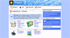 Desktop Screenshot of gigante.pl