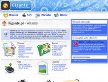 Tablet Screenshot of gigante.pl