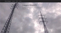 Desktop Screenshot of gigante.be